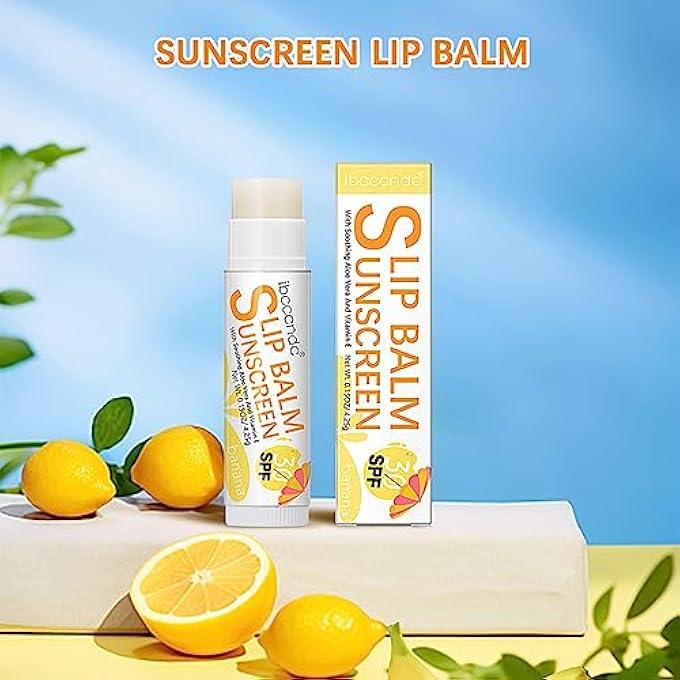 rayihni SUNSCREEN LIP BALM,HYDRATING BUM SUN LIP BALM SPF30 - TRAVEL SIZE SUNSCREEN FOR LIPS,SUN PROTECTION LIP CARE FOR PROTECTING, SOOTHING, AND MOISTURIZING LIPS - Image 4